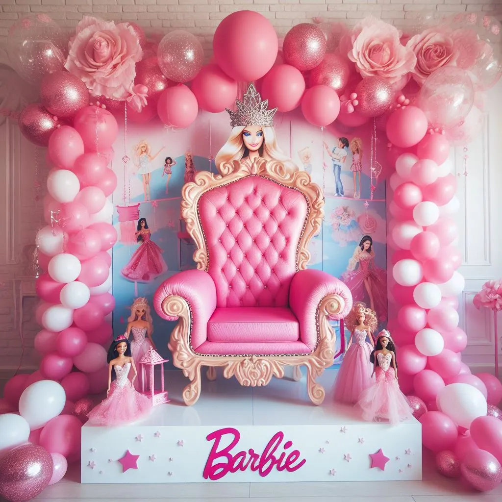 Barbie princess birthday party online